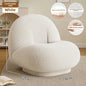 Cloud Lazy Sofa Chair Lamb Wool Fabric Sofa Chair Bedroom Single Lounge Chair Home Balconies Leisure Chairs Comfortable Chair