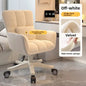 Ergonomic Desk Chair for Dorm & Home, Computer Office Chair with Lumbar Support, Swivel Rolling Study Chair for Small Spaces