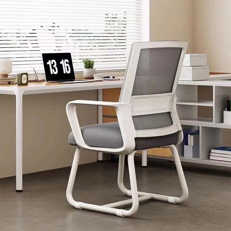Comfortable Ergonomic Office Chair Home Computer Chair Lumbar Support Backrest Chair for Office Meeting Dormitory Student Chairs