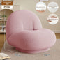 Cloud Lazy Sofa Chair Lamb Wool Fabric Sofa Chair Bedroom Single Lounge Chair Home Balconies Leisure Chairs Comfortable Chair